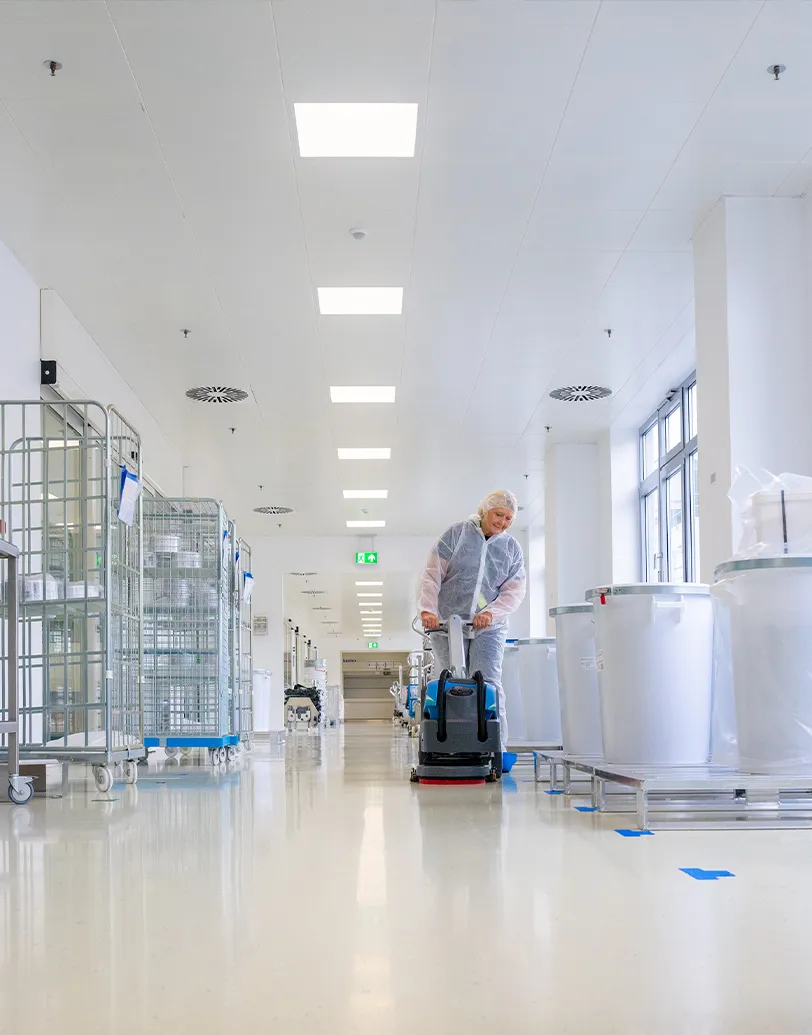 Reinigungsleistungen für Medizin & Pharma