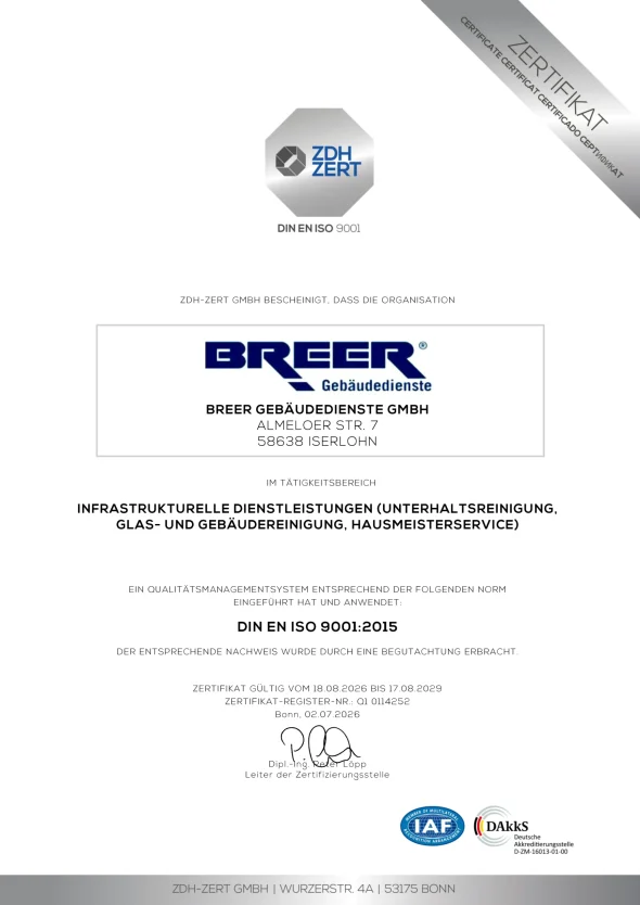 ISO-9001-Breer-Iserlohn